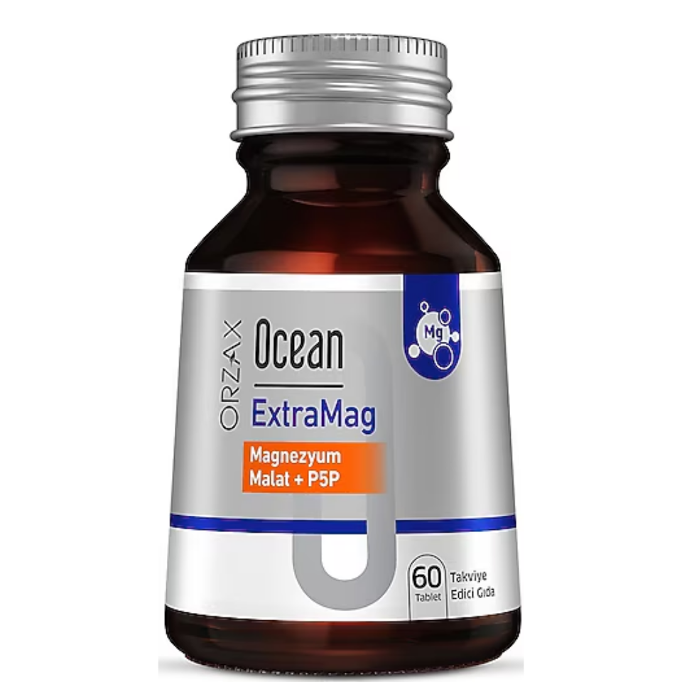 Ocean Extramag Magnezyum Malat P5P 60 Tablet