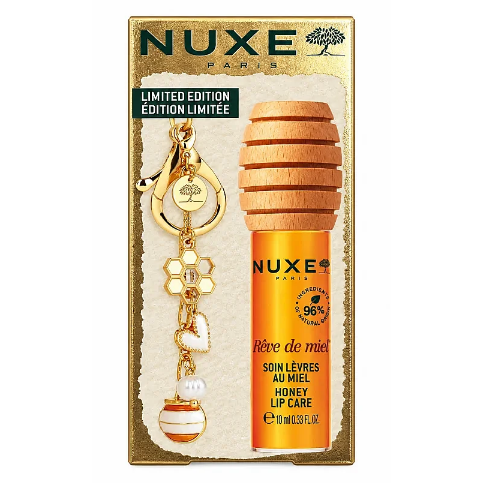 Nuxe Reve de Miel Besleyici Dudak Balı 10 ml Charm Aksesuarlı