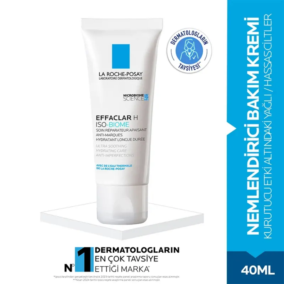 La Roche Posay Effaclar H-Iso Bıome Nemlendirici Bakım Kremi 40 ml