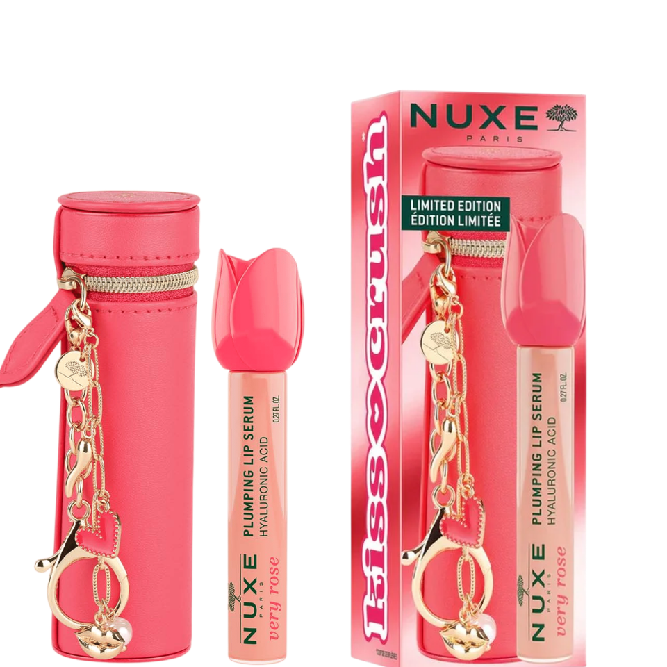 Nuxe Very Rose Dolgunlaştırıcı Dudak Serumu - Pembe Charmlı