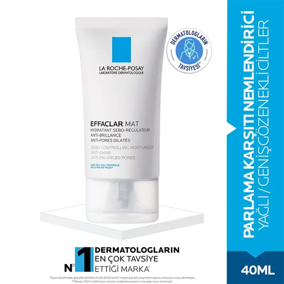 La Roche Posay Effaclar Mat Parlama Karşıtı Nemlendirici 40 ml