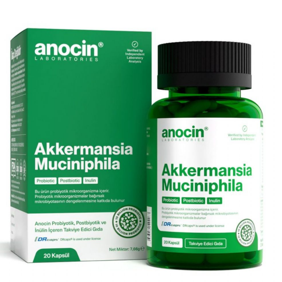 Akkermansia Muciniphila 10 Milyar Probiyotik + Postbiyotik + İnülin