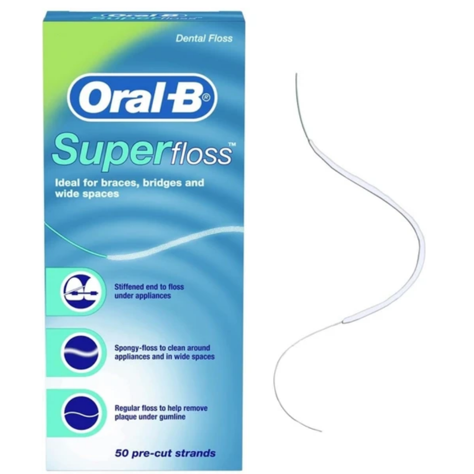 Oral-B Super Floss 50’li Diş İpi