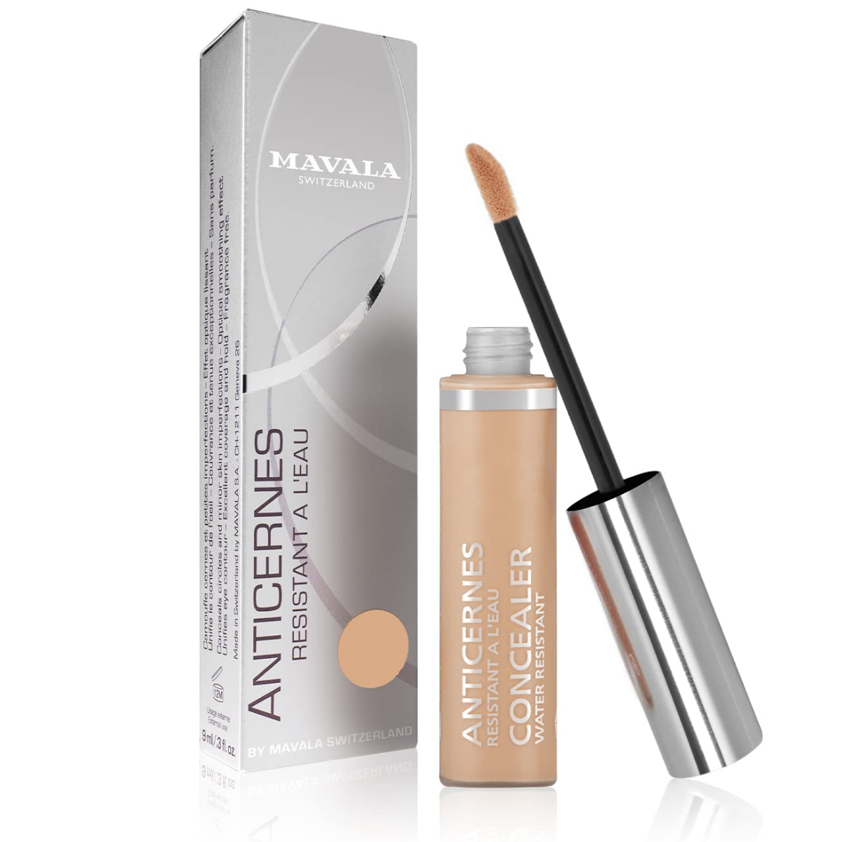 Mavala  Suya Dayanıklı Göz Altı Kapatıcı 02 Medium 9 ml