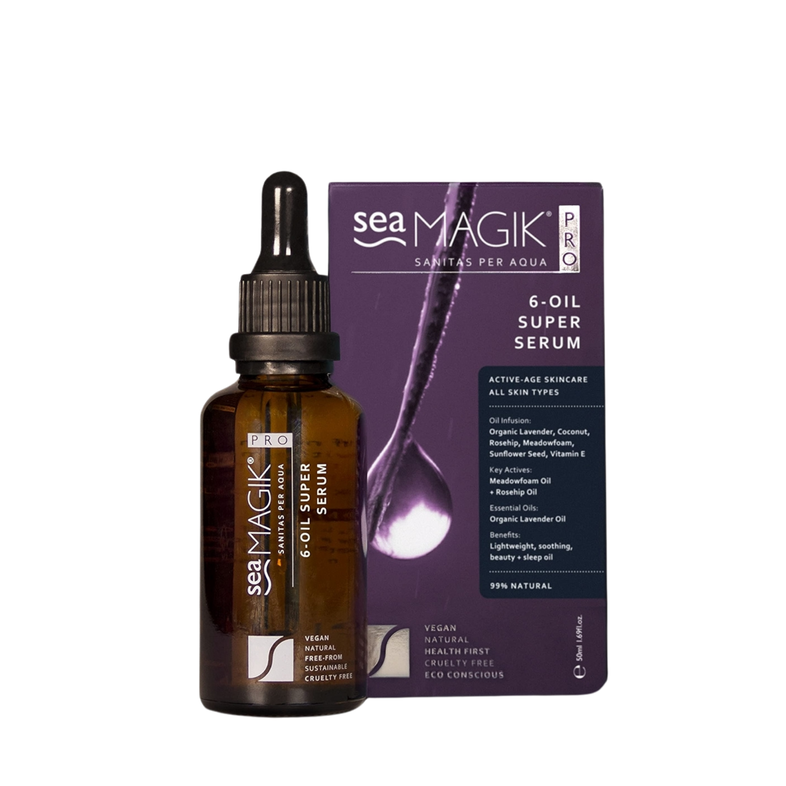 Dead Sea Spa Magik Organiks 6 Oil Super Serum 50ml