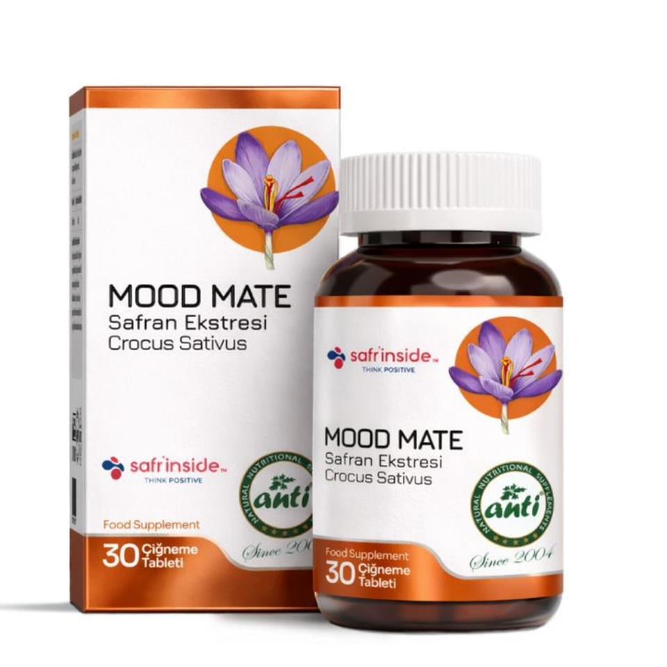 Anti Mood Mate Safran Ekstresi 30 Tablet