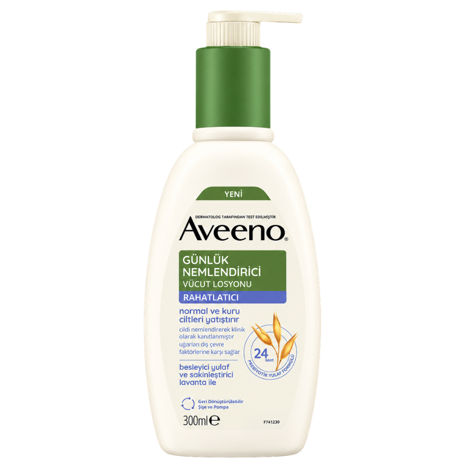 Aveeno Günlük Nemlendirici Lavanta Vücut Losyonu 300 ml