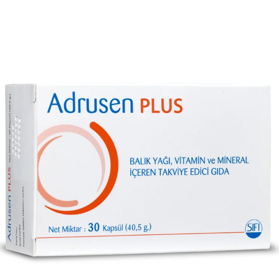 Adrusen Plus 30 Kapsül