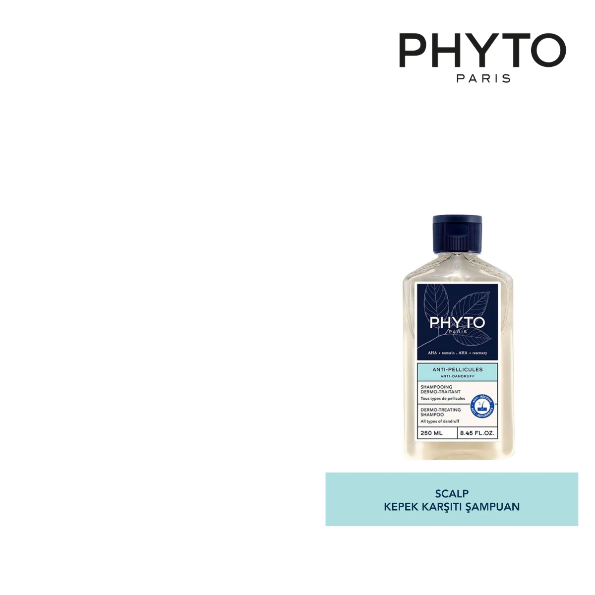 Phyto Anti-Dandruff Dermo-Treating Shampoo 250ml