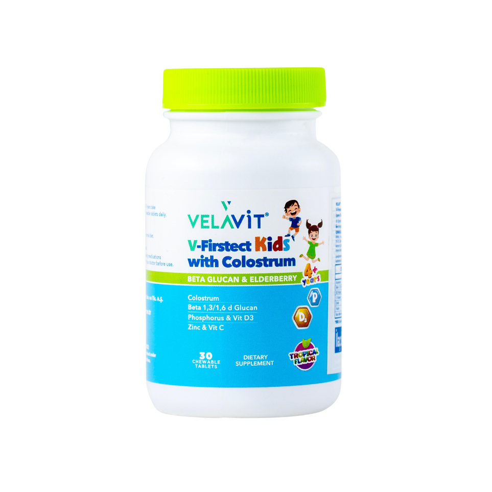 V- Firstect Kids with Colostrum - Çocuklar için Kolostrum içeren Bağışıklık Desteği - 30 adet