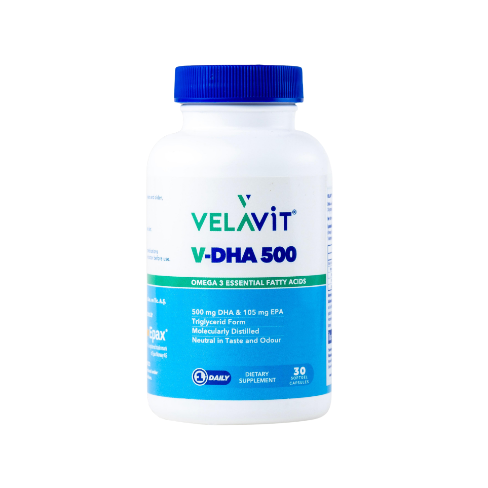 Velavit V-DHA 500 30 Yumuşak Jel Kapsül