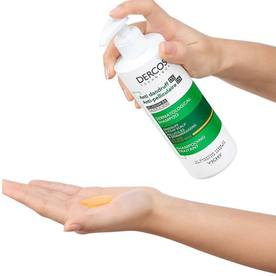 Vichy Dercos Anti Dandruff Kepek Karşıtı Şampuan 390 ml Kuru Saçlar