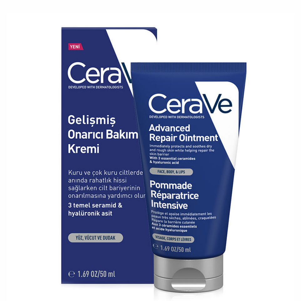 CeraVe  Gelişmiş Onarıcı Bakım Kremi​ Onarıcı Bakım Kremi​ 50 ml
