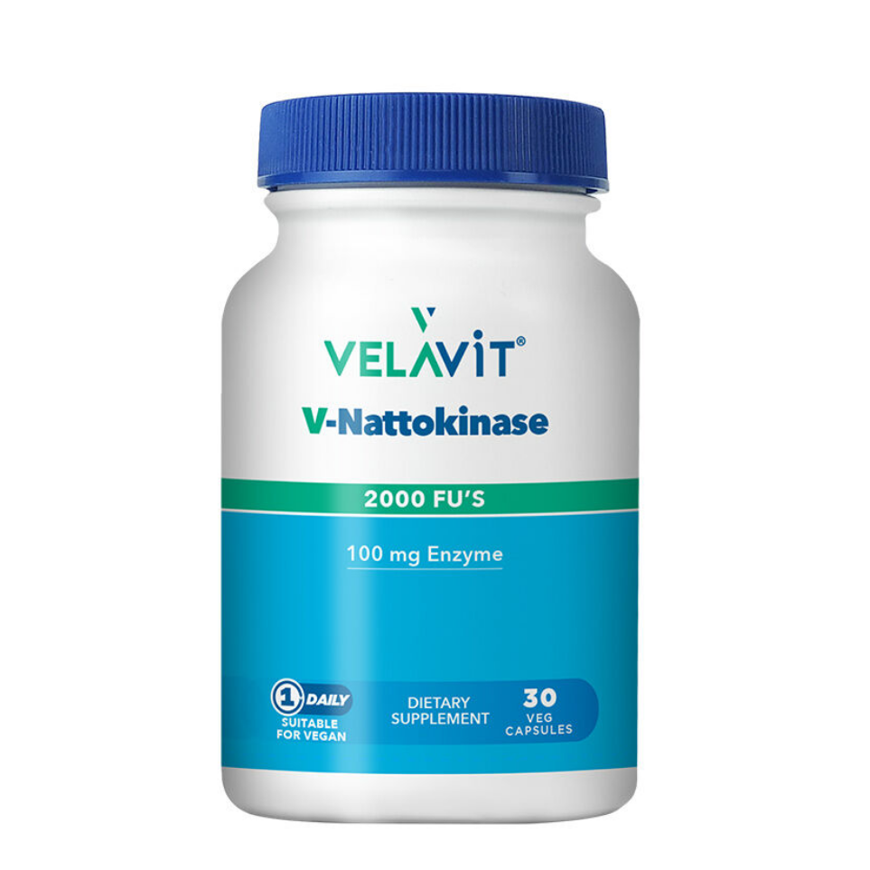 Velavit V-Nattokinase Takviye Edici Gıda 30 Kapsül