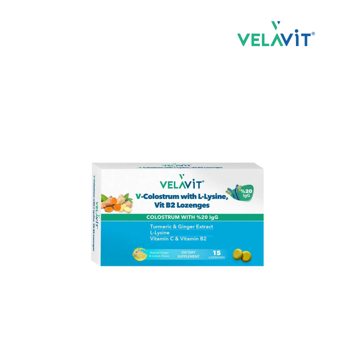 VELAVIT V-COLOSTRUM 15 PASTIL