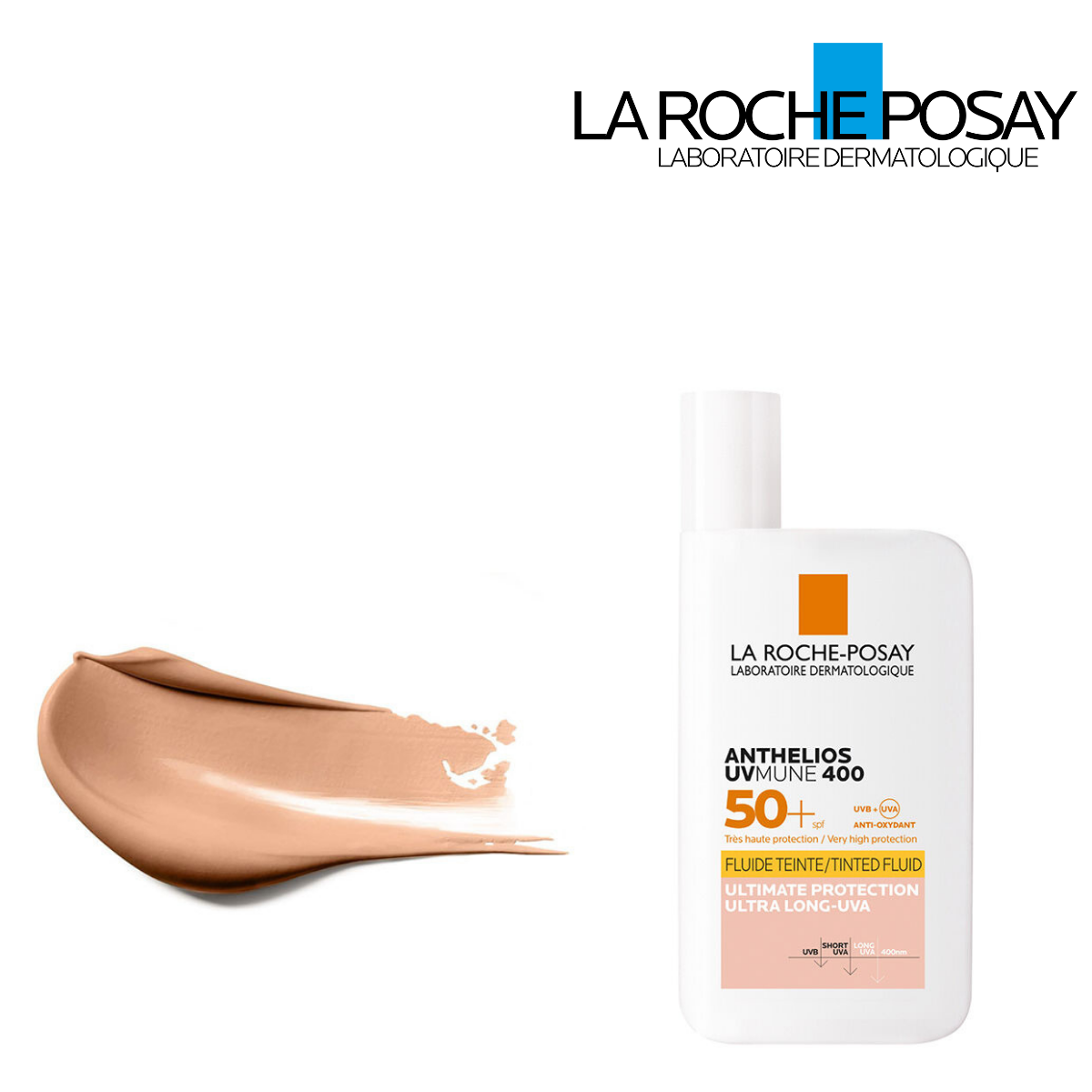 LA ROCHE POSAY ANTHELIOUS UVMUNE400 TÜM CİLT TİPLERİ İÇİN RENKLİ ÇOK YÜKSEK GÜNEŞ KORUMASI SPF50+