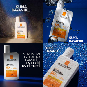 La Roche Posay Anthelios UVmune400 Invisible Fluid Tüm Cilt Tipleri İçin SPF50+ Yüz Güneş Kremi 50 ml
