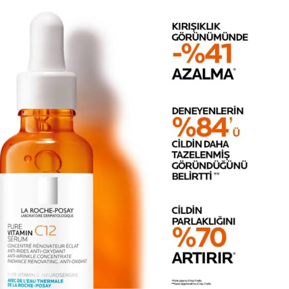 La Roche Posay Saf C12 Vitamini Işıltı Veren Serum 30 ml