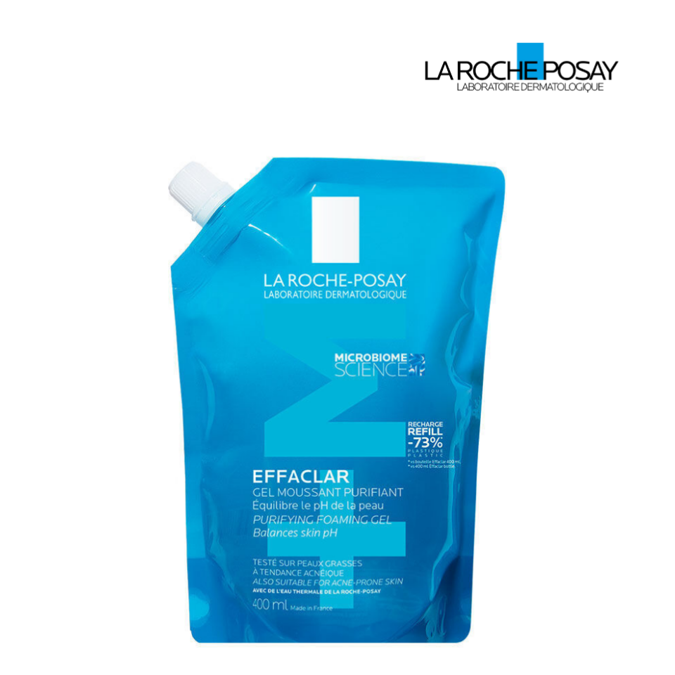 La Roche Posay Effaclar Yağlı Ciltler için Temizleme Jeli 400ml - Refill