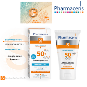 PHARMACERIS BEBEKLER VE ÇOCUKLAR İÇİN GÜNEŞ KORUYUCU YÜZ VE VÜCUT KREMİ 125 ML