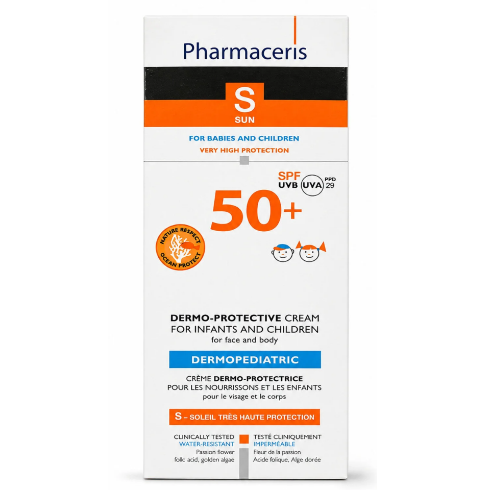 Pharmaceris Bebekler ve Çocuklar İçin Güneş Koruyucu Yüz ve Vücut Kremi 125 ml