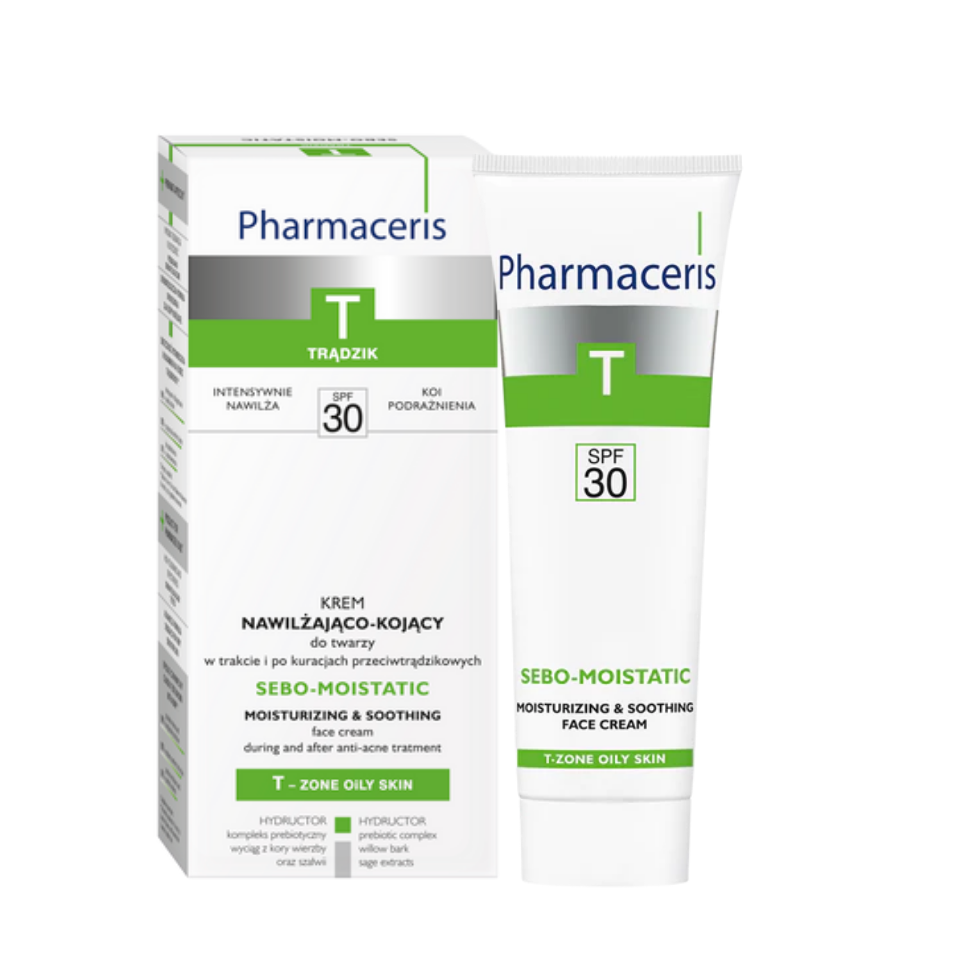 Pharmaceris T Sebo Moistatic Spf 30  50 ml