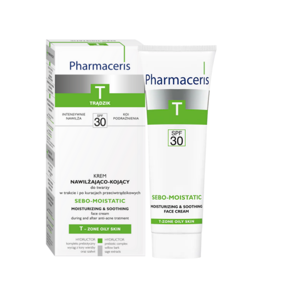 Pharmaceris T Sebo Moistatic Spf 30  50 ml