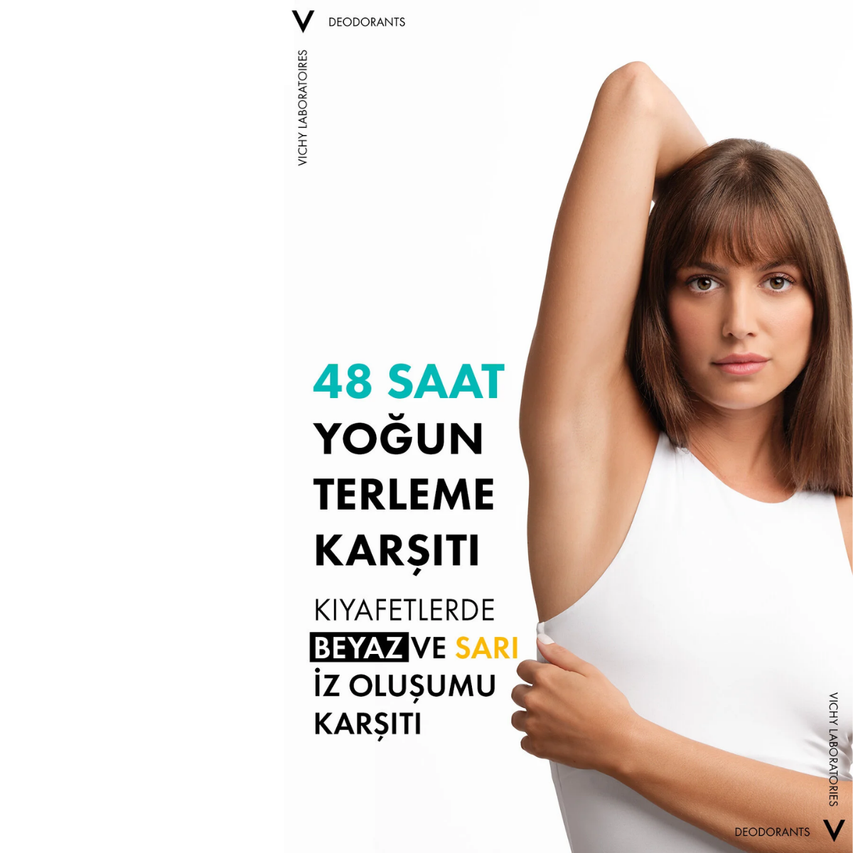 Vichy Terleme Karşıtı İz Bırakmayan Deodorant 50 ml