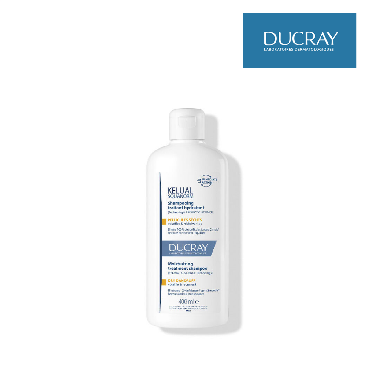 Ducray Kelual Squanorm Kuru Saçlar İçin Kepek Karşıtı Şampuan 400 ml