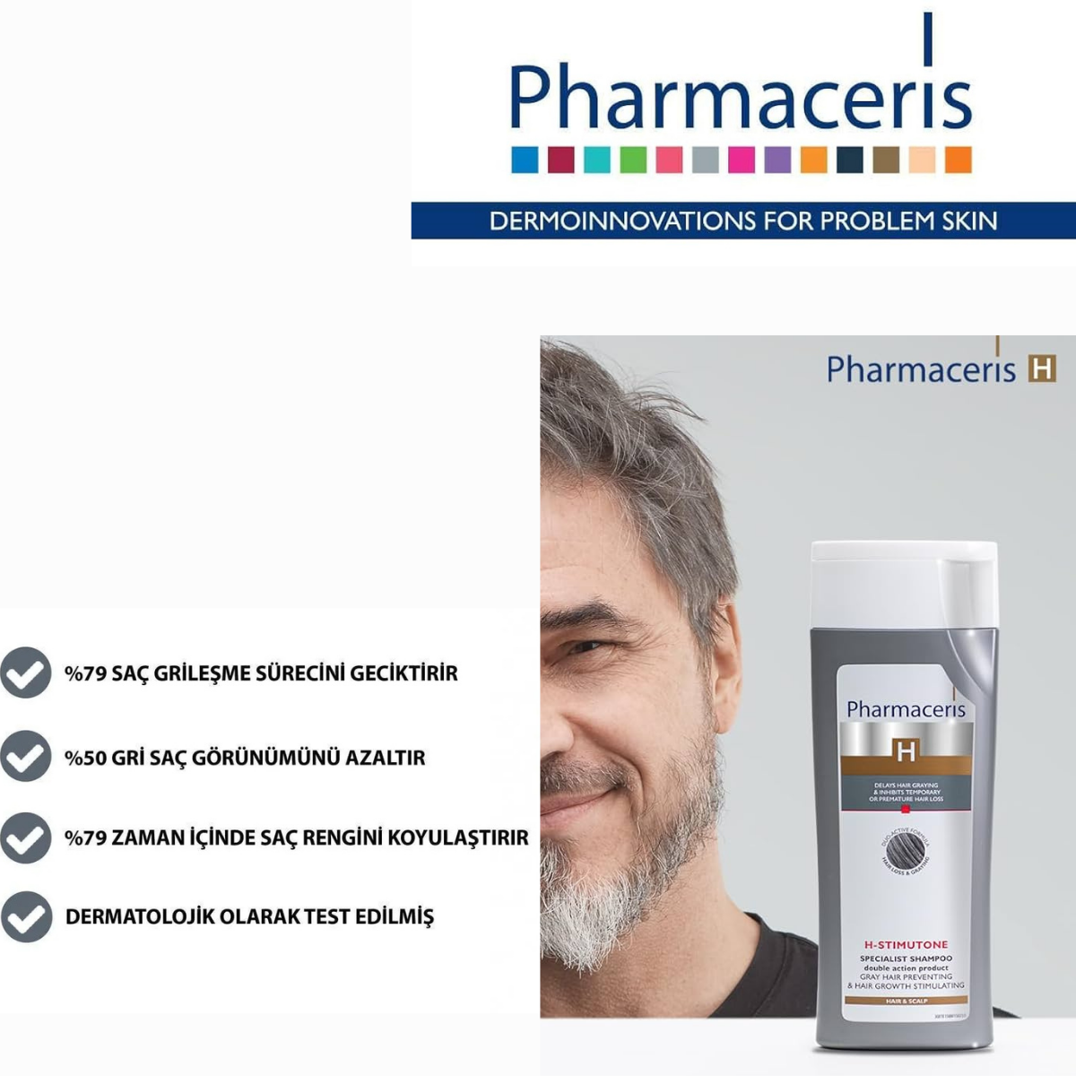 PHARMACERIS H-STIMUTONE SAMPUAN 250 ML