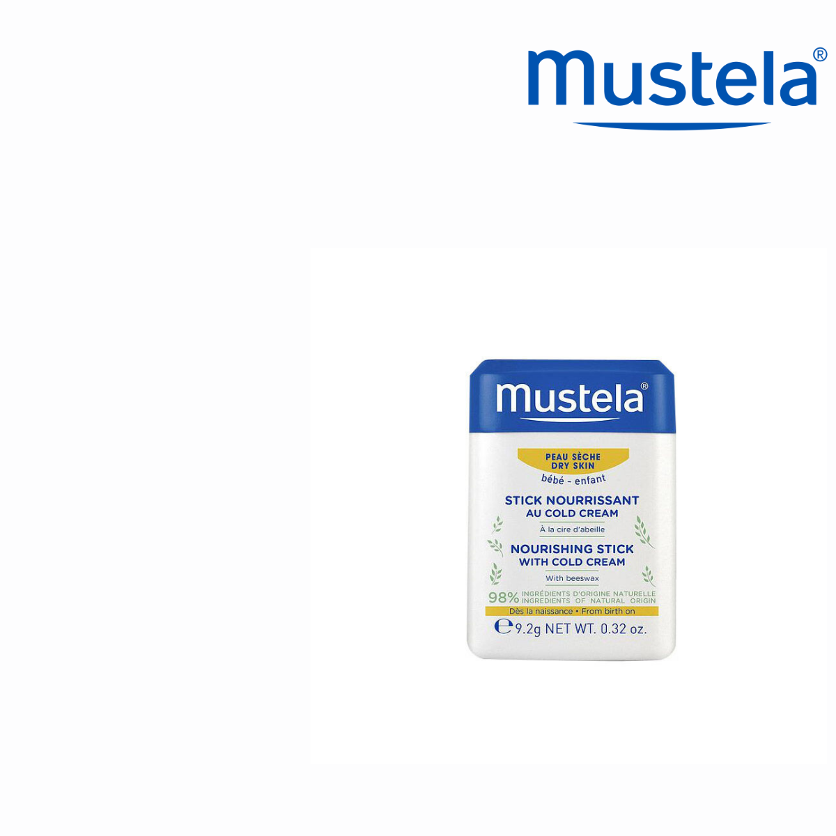 Mustela Cold Cream İçeren Besleyici Stick 9,2 gr