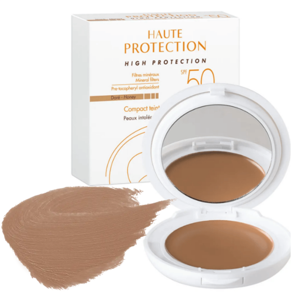 Avene Mineral Filtreli Kompakt Açık Renkli SPF 50+ Güneş Koruyucu(Koyu) Honey