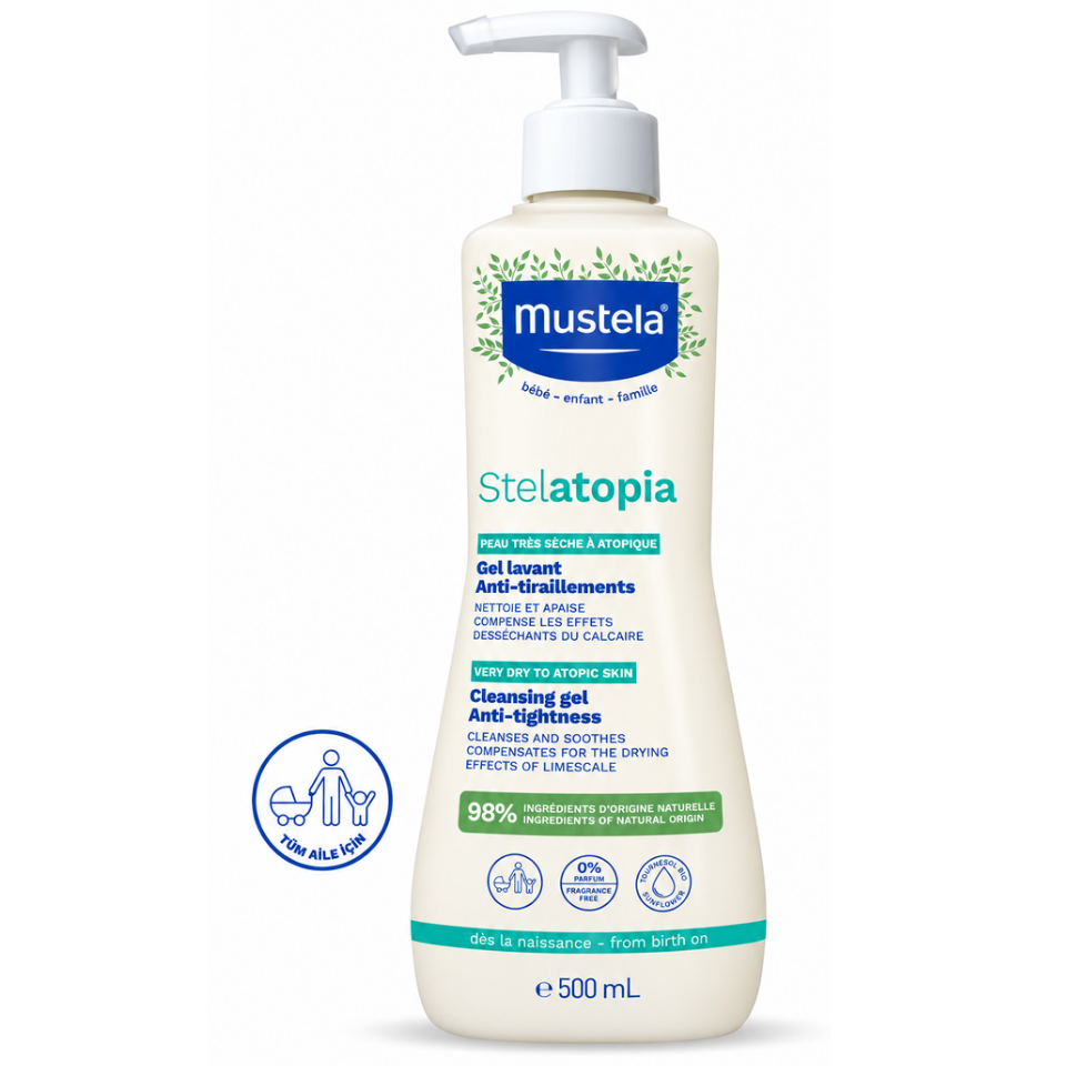 Mustela Stelatopia Cleansing Cream 500 ml