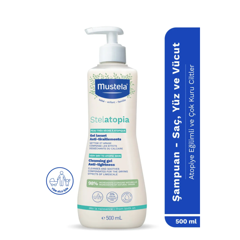 Mustela Stelatopia Cleansing Cream 500 ml