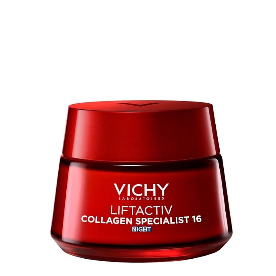 Vichy Liftactiv Collagen Specialist Yaşlanma Karşıtı Gece Bakım Kremi 50 ml