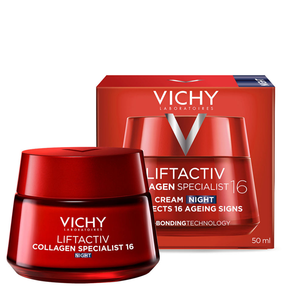Vichy Liftactiv Collagen Specialist Yaşlanma Karşıtı Gece Bakım Kremi 50 ml