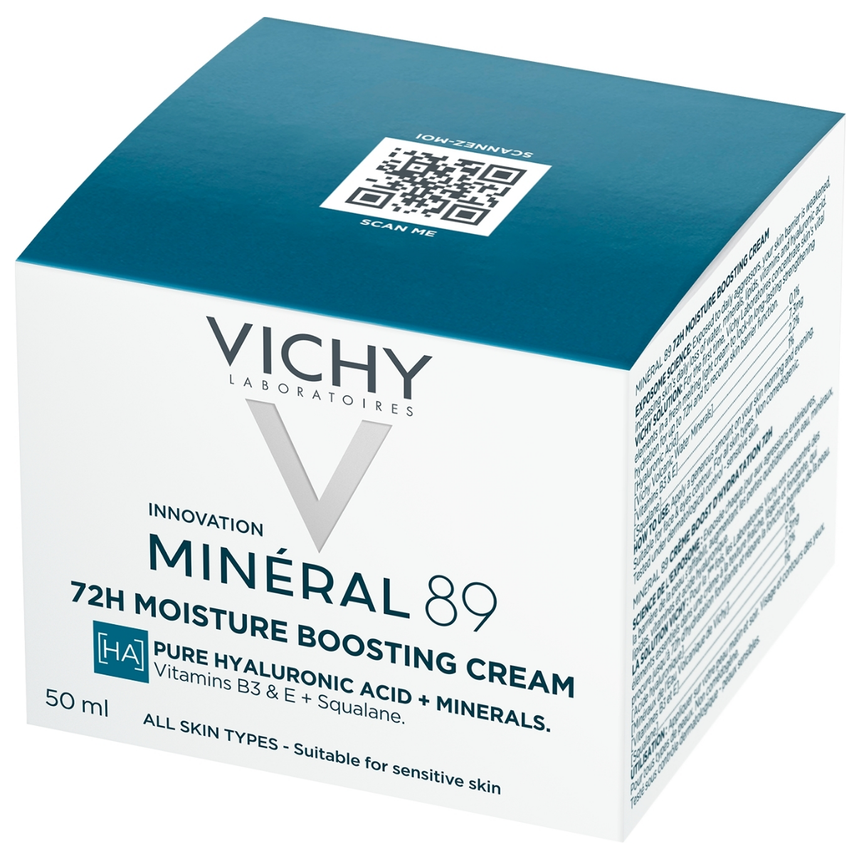 Vichy Mineral 89 Boosting Cream 50 ml