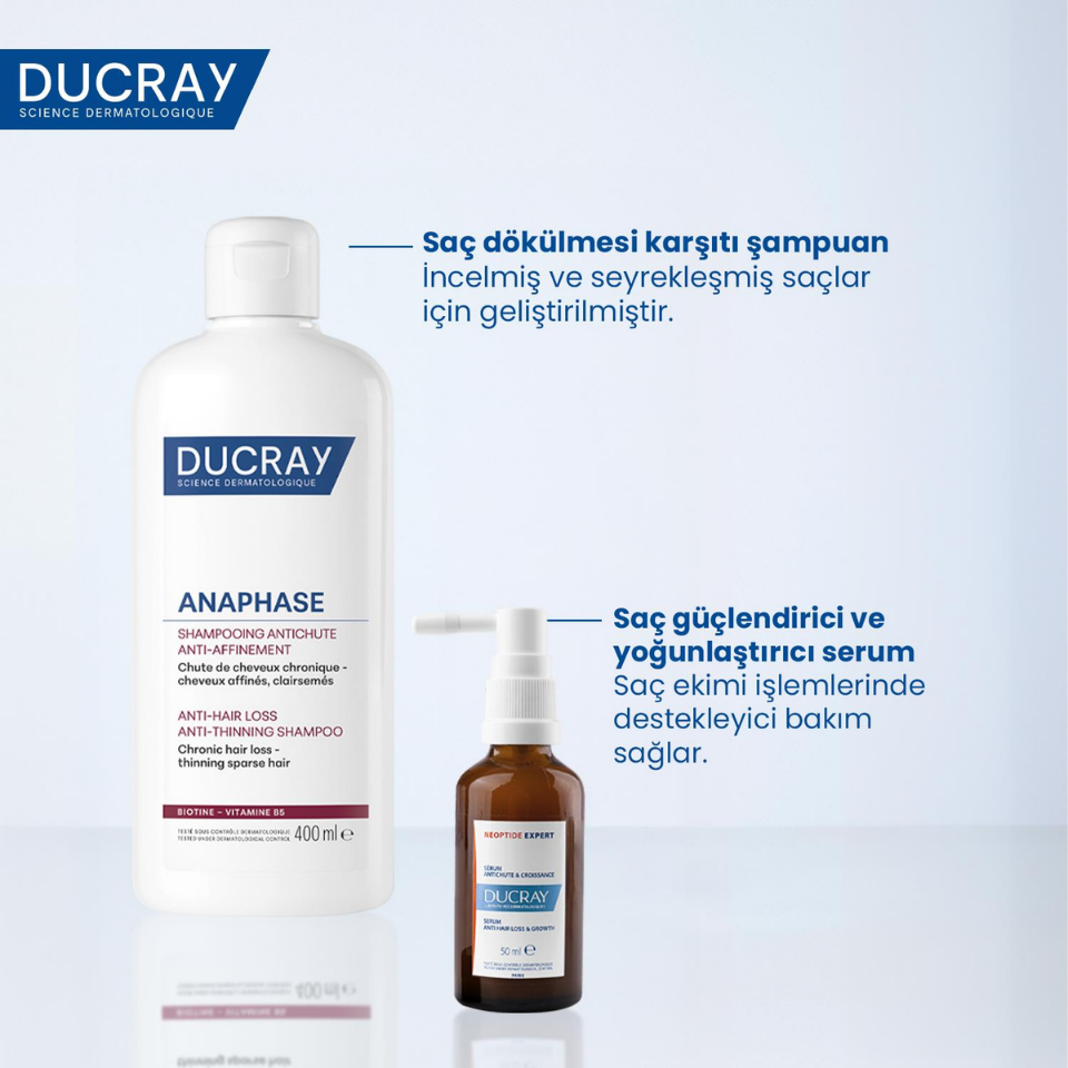 Ducray Anaphase Kronik Saç Dökülmesi Karşıtı Şampuan 400 ml