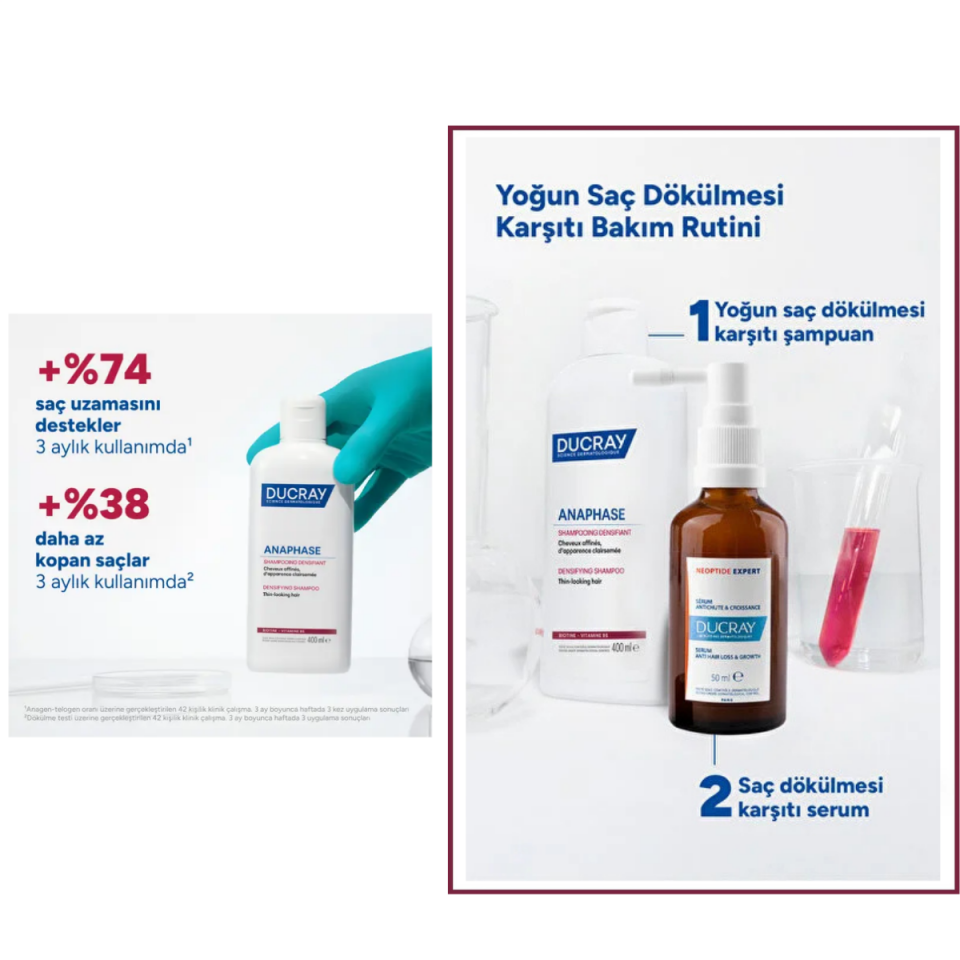 Ducray Anaphase Kronik Saç Dökülmesi Karşıtı Şampuan 400 ml