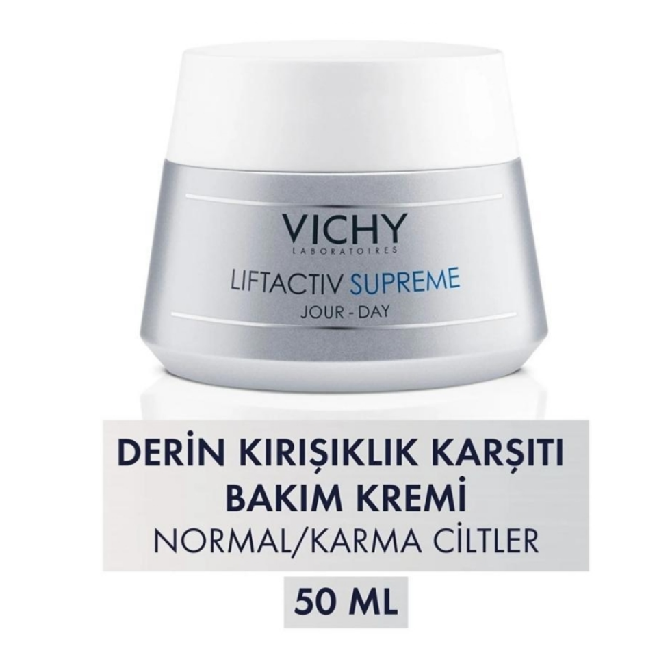 Vichy Liftactiv Supreme Yaşlanma Karşıtı Krem 50 ml Kuru Ciltler