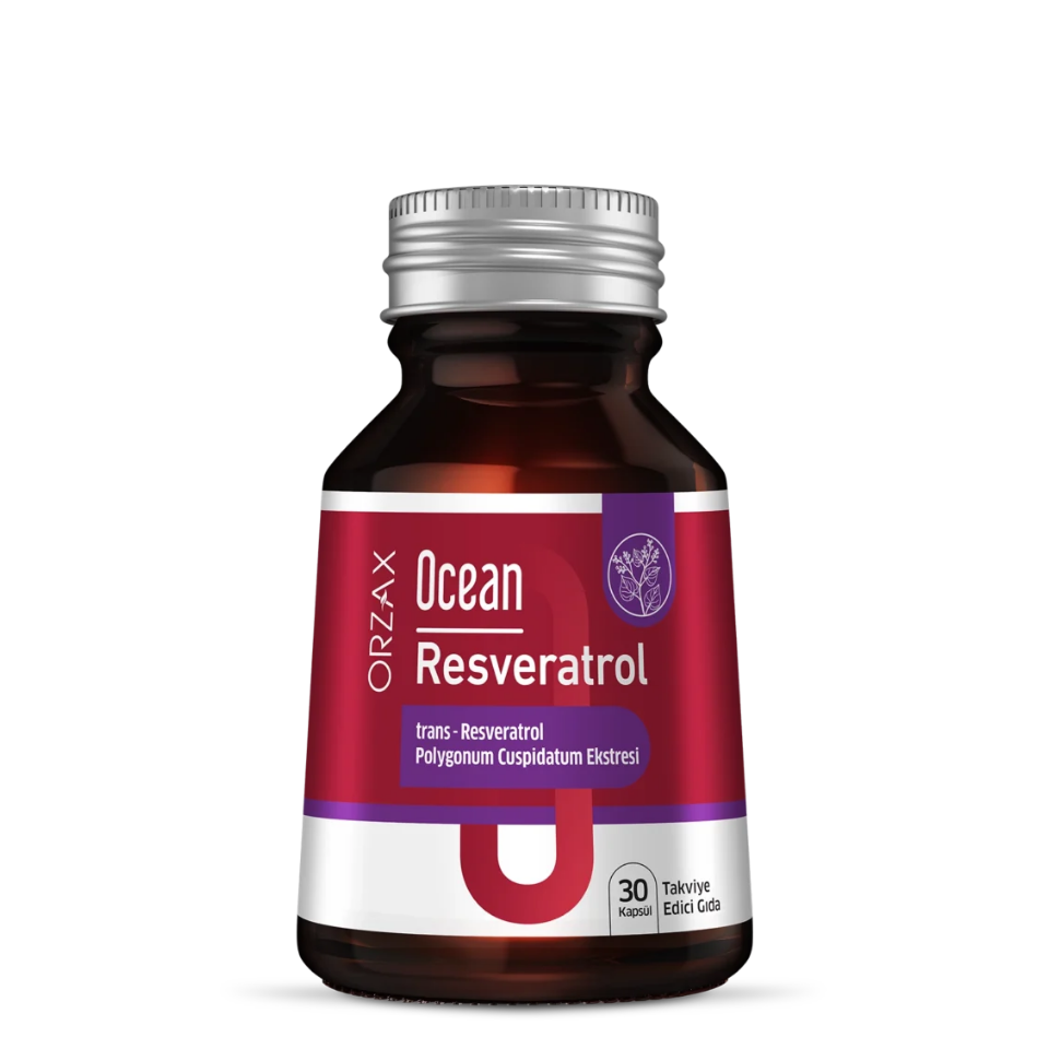 Orzax Ocean Resveratrol Takviye Edici Gıda 30 Kapsül
