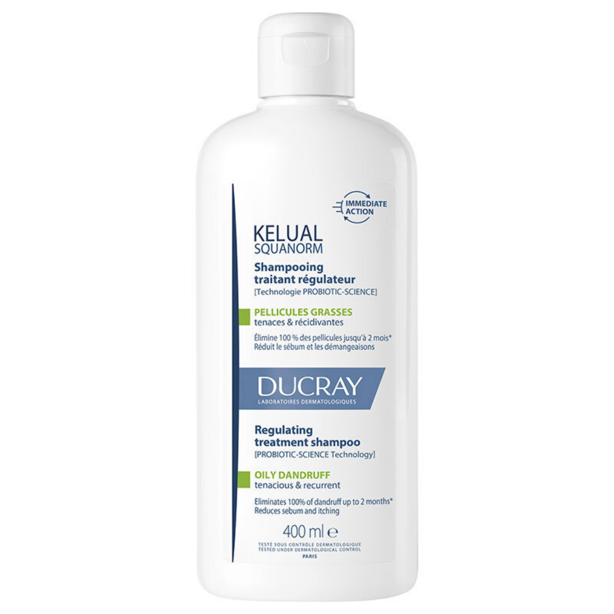 Ducray Kelual Squanorm Normal ve Yağlı Saçlar İçin Kepek Karşıtı Şampuan 400 ml