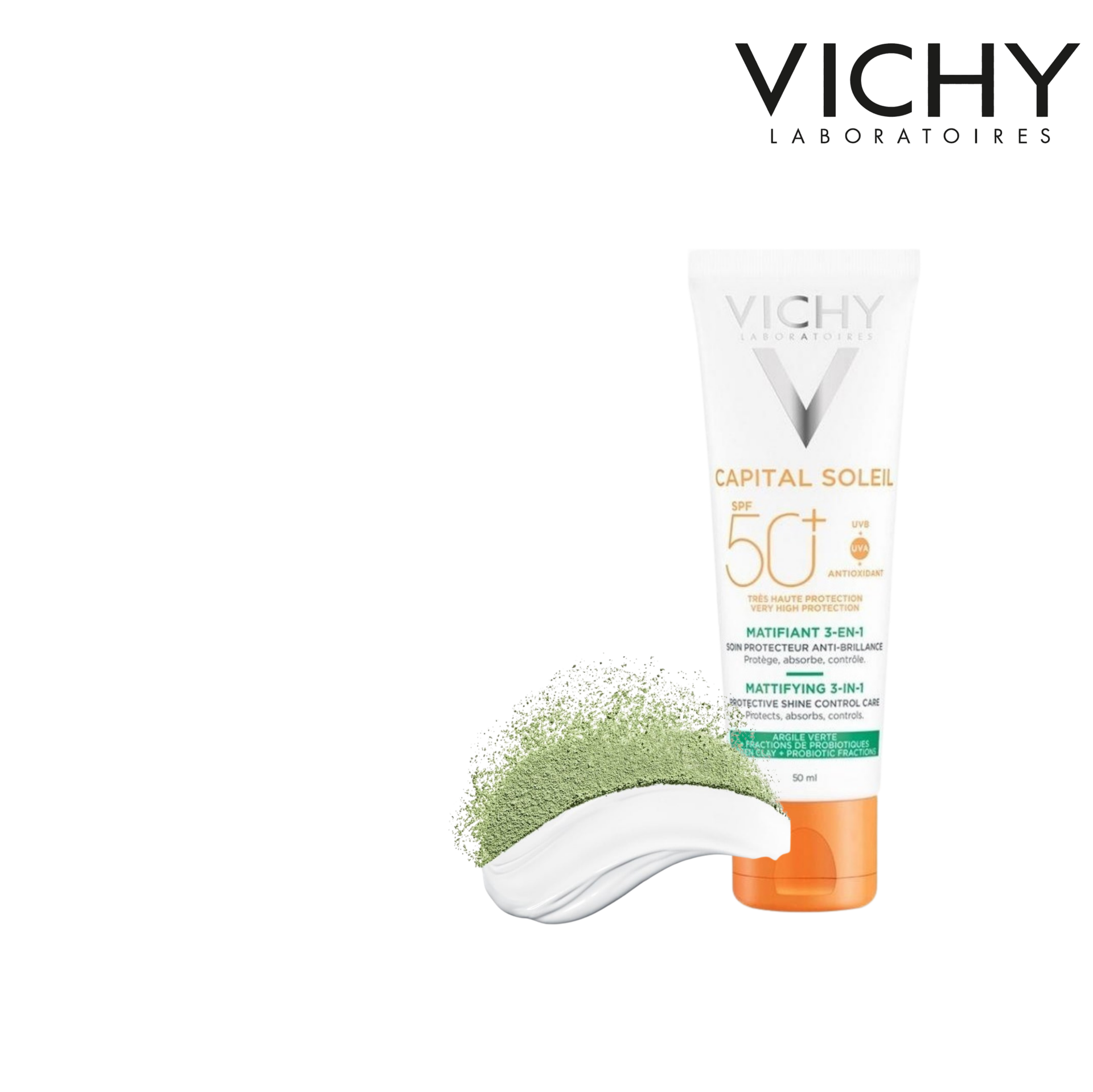 Vichy Capital Soleil SPF 50+ Matlaştırıcı Yüz Güneş Kremi 50 ml