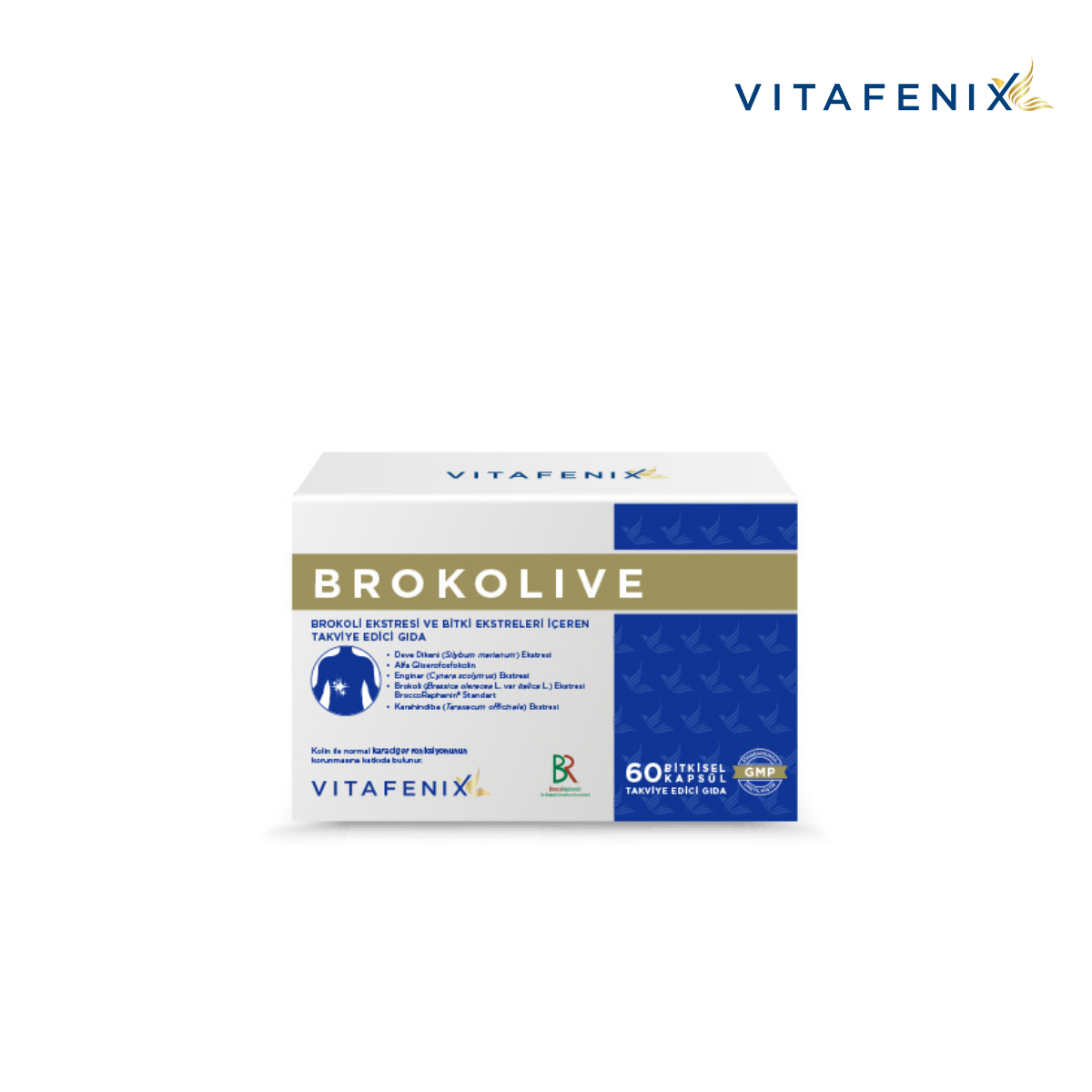 Vitafenix Brokolive Brokoli Ekstresi ve Bitki Ekstreleri İçeren Takviye Edici Gıda