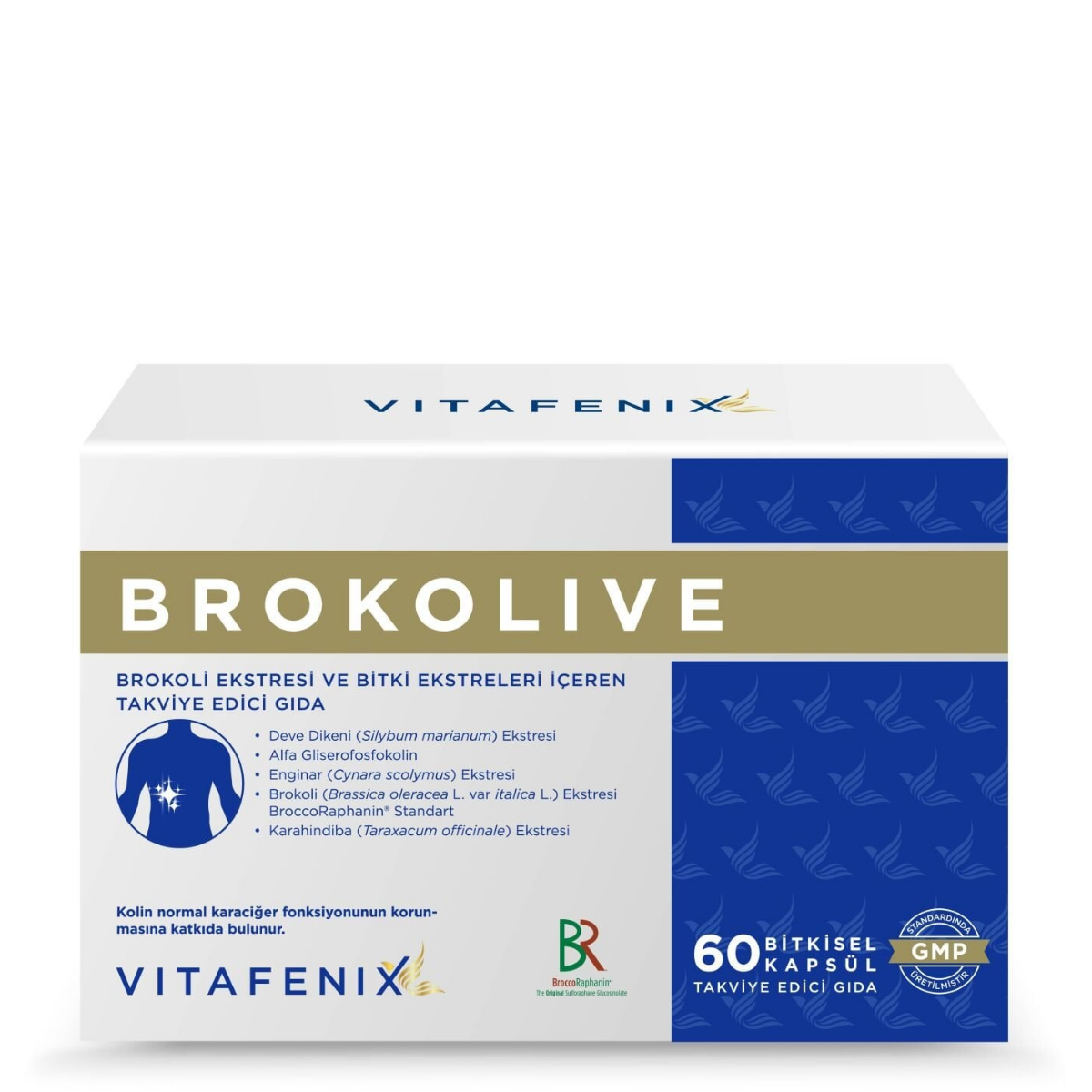 Vitafenix Brokolive Brokoli Ekstresi ve Bitki Ekstreleri İçeren Takviye Edici Gıda