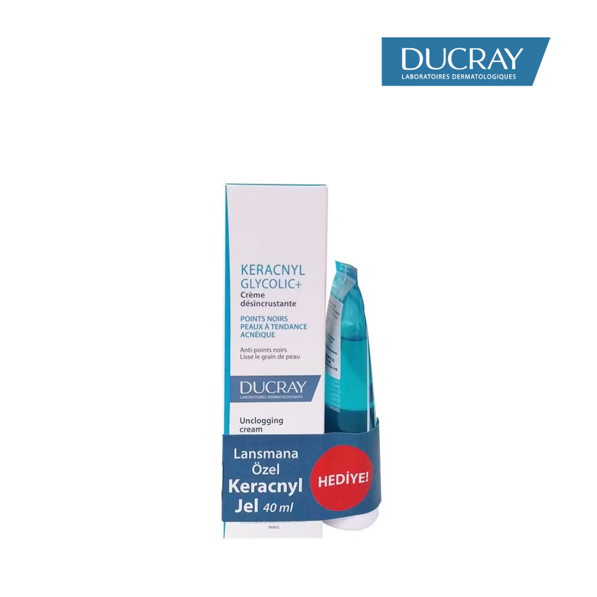 Ducray Keracnyl PP 30 ml Krem + Ducray Keracnyl Jel 40 ml