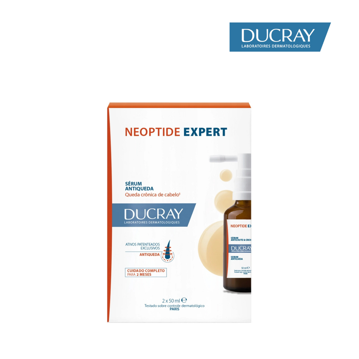 Ducray Neoptide Expert Anti-Hair Loss and Growth Serum 2 x 50 ml