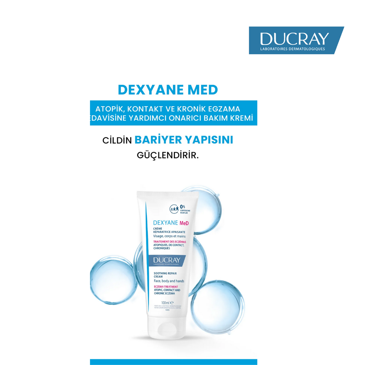 Ducray Dexyane MeD Soothing Cream 100 ml