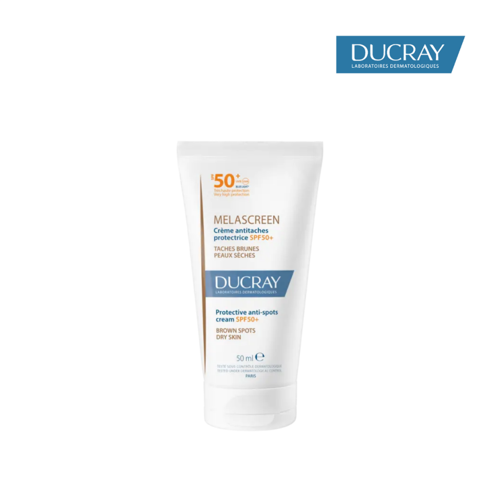 Ducray Melascreen Fluid SPF50+ Lekeye Eğilimli Ciltler İçin Güneş Koruyucu 50 ml