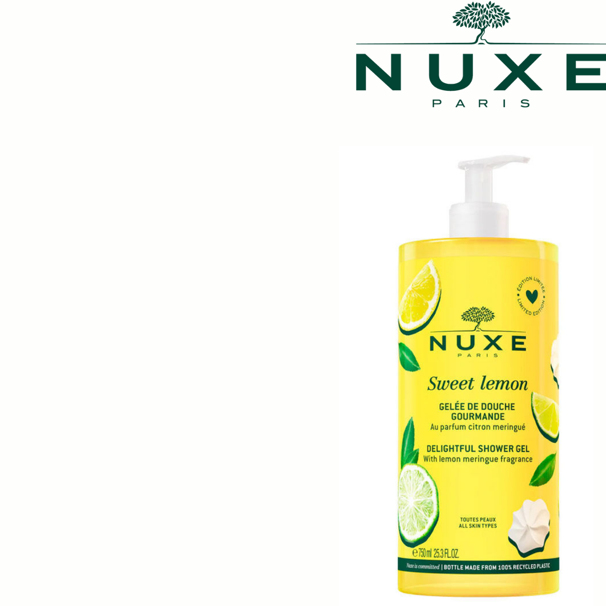 Nuxe Sweet Lemon Delightful Duş Jeli 750 ml